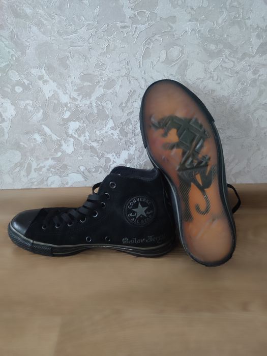 Редкие Converse Chuck Taylor x Sailor Jerry "Death Or Glory" (Limited Edition) Y2K SK8 ARCHIVE архив конверси