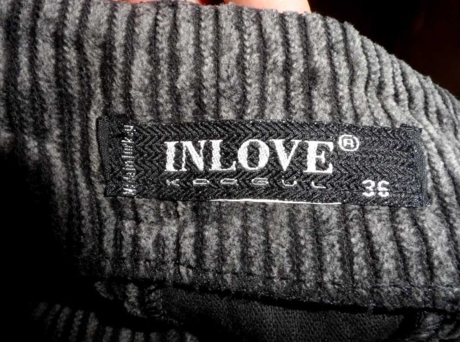 Длинная вельветовая юбка Inlove S с разрезом макси в пол в идеале