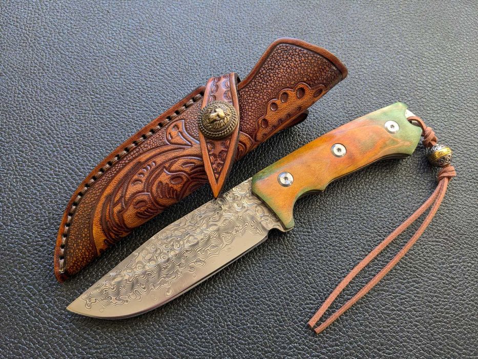 Нож Damascus. сталь VG10. нож охотничий. ніж туристичний