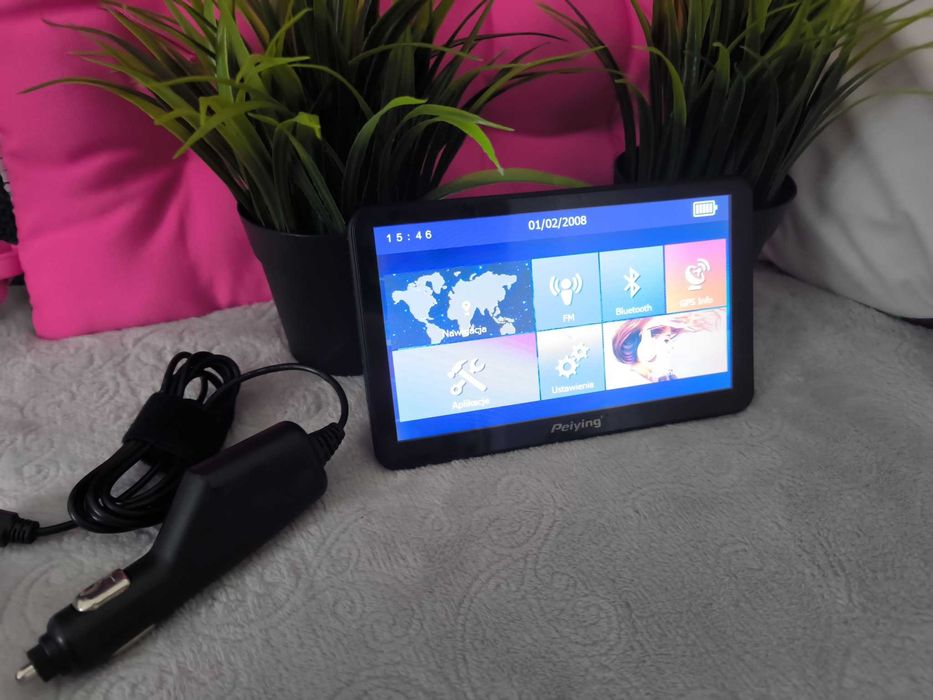 Nawigacja GPS Peiying ALIEN 7" + Bluetooth, FM Transmitter AutoMapa PL