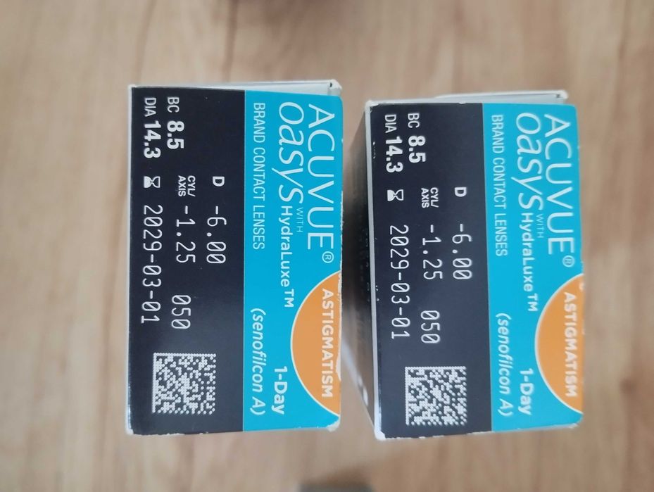 Soczewki Kontaktowe Acuvue Oasys Hydraluxe Astigmatism