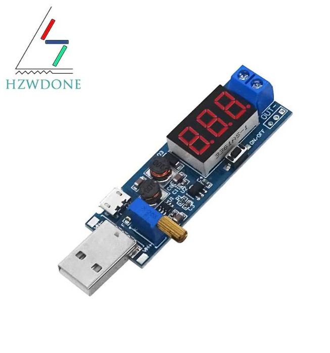 USB підвищуючий/зменшуючий модуль живлення DC-DC 5 В до 3,5 В/12 В