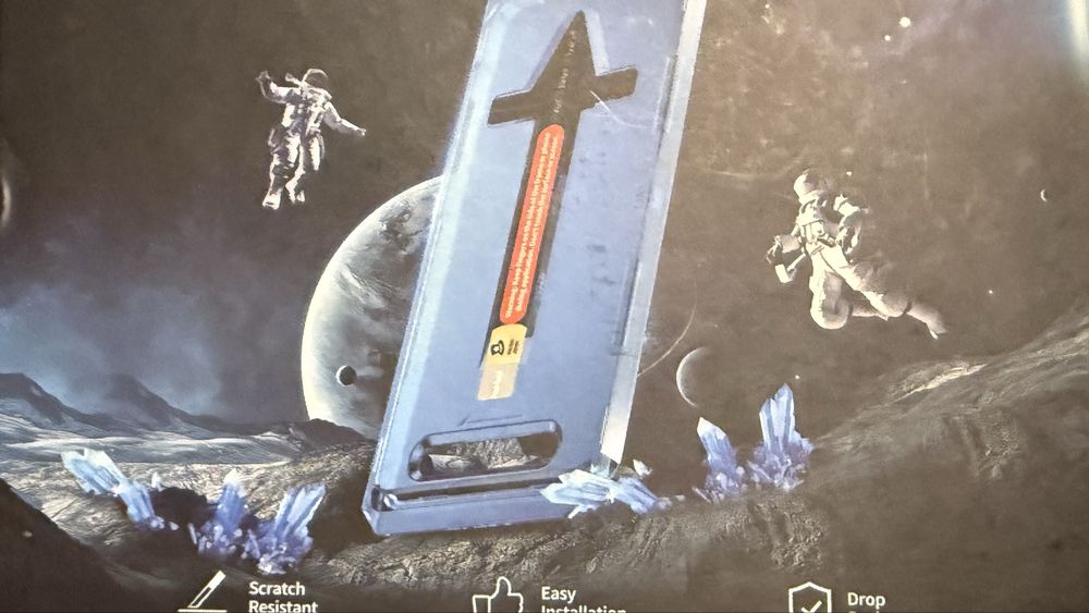 Защитное стекло с апликатором 16 про макс