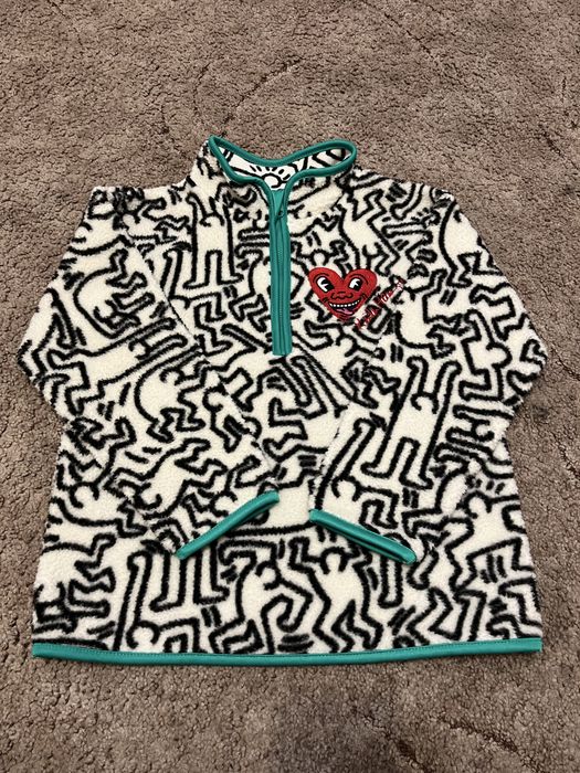 Флисовая кофта-куртка  H&M x Keith Haring 122/128