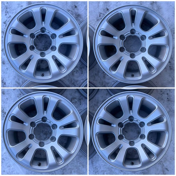 Литые диски r15 6x139.7 ET-10 Nissan/Chevrolet/Mitsubishi/Opel/Toyota