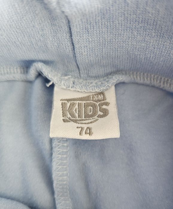 Zestaw, komplet 3 x półśpiochów dziecięcych; 74; biały, niebieski
Rozm