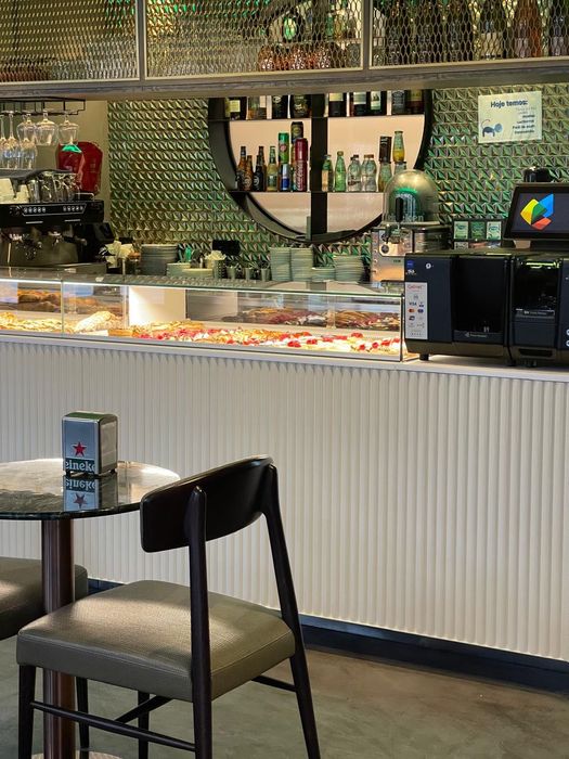 Bar no centro histórico de Guimarães