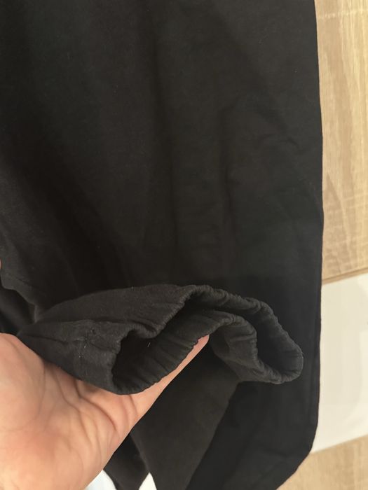 Spodnie Calvin Klein L czarne baggy dresy pidżama piżama logowane