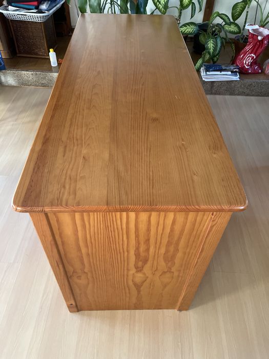 secretária pinho mel