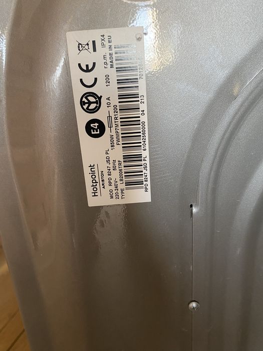 Panel streowania Hotpoint, indesit pralka