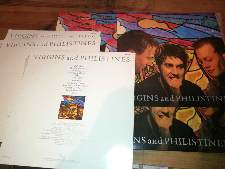 THE   COLOUR FIELD - Virgins and Philistines LP