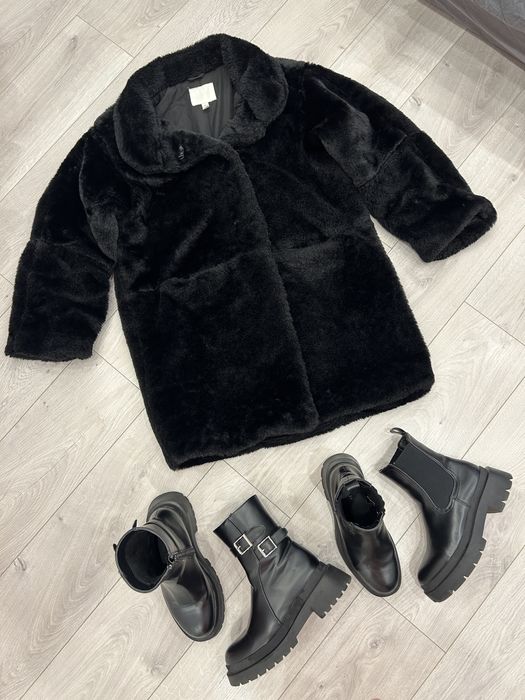 Розпродаж! Ціна за все Шуба H&M S + 2 пари взуття 37 розмір