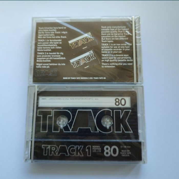 Аудиокассета Track I 80 Sweden 1981 год: 2 380 грн. - CD / DVD