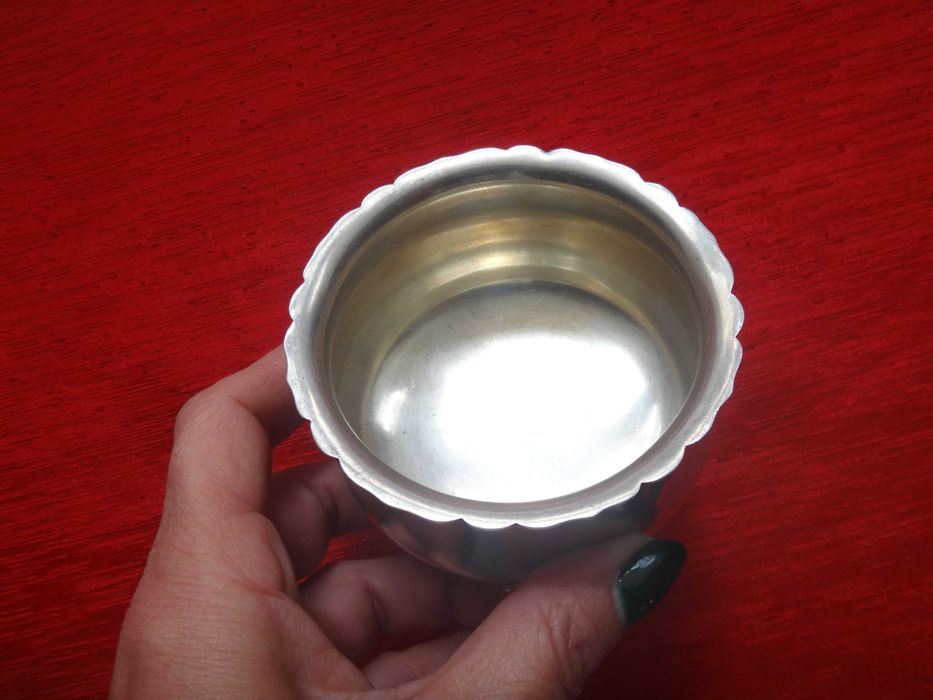 Srebrna solniczka - srebro