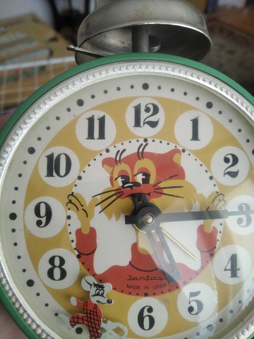 Budzik mechaniczny myszka Miki dla dziecka