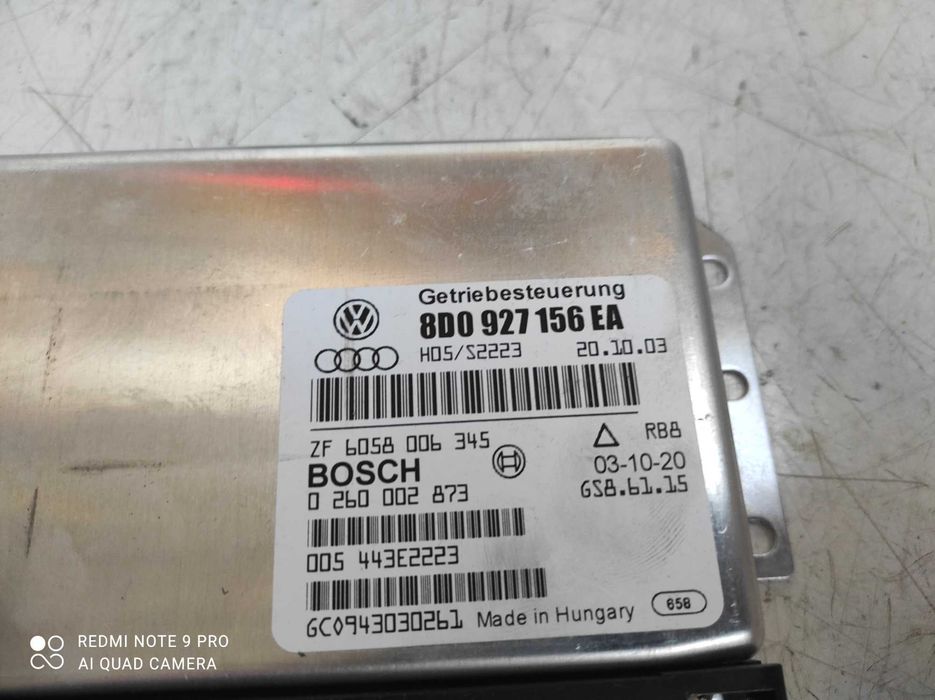 VW Passat B5 komputer sterownik skrzyni biegów automatyczna