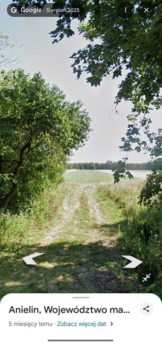 Działka rolna z możliwością zbudowania siedliska