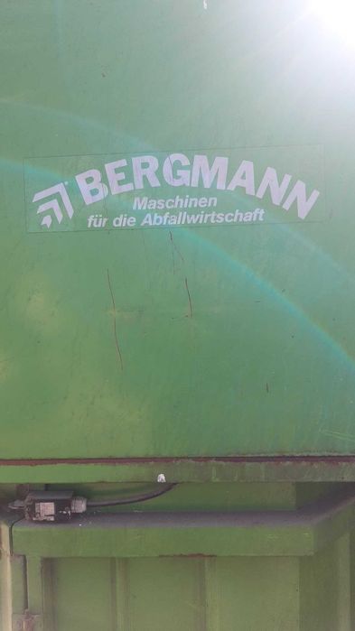 Prasa do makulatury i folii Bergmann Roto-Pack, zagęszczarka compactor