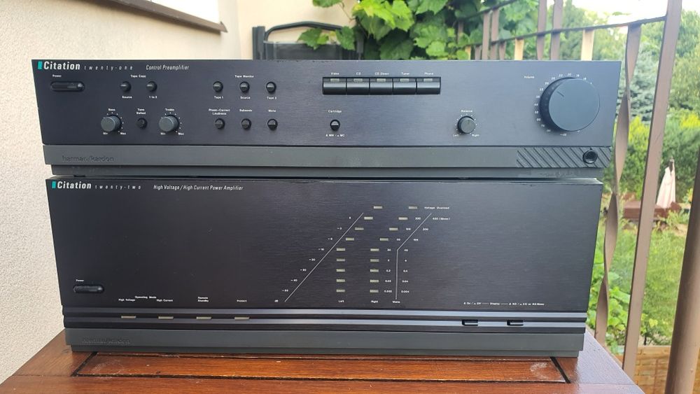 Harman Kardon Citation 21 oraz 22 przedwzmacniacz i końcówka mocy