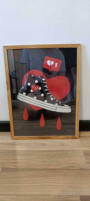 Plakat Comme des Garcons "Hypeplakaty"