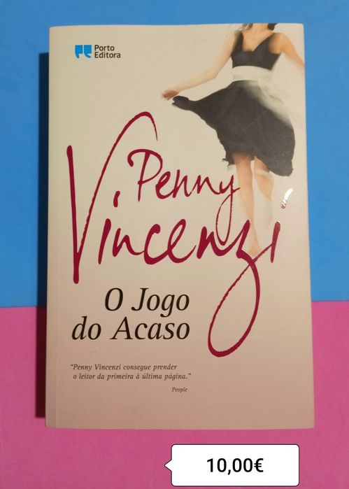 O JOGO DO ACASO / Penny Vincenzi - portes incluídos