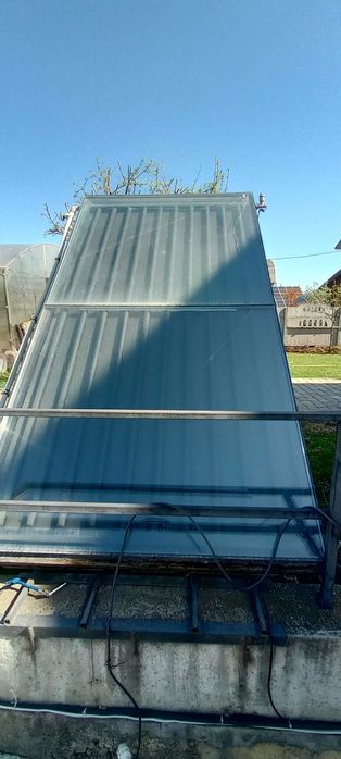 Сонячний водяний колектор, металевий