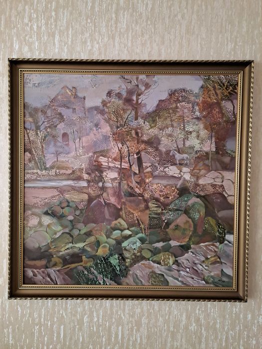 Картина на холсте рисования маслом.