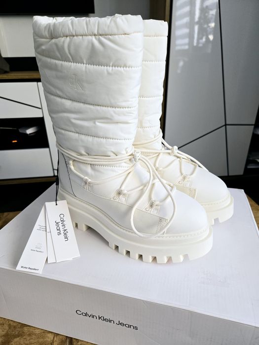Calvin Klein Śniegowce roz. 38 Oryginał Nowe