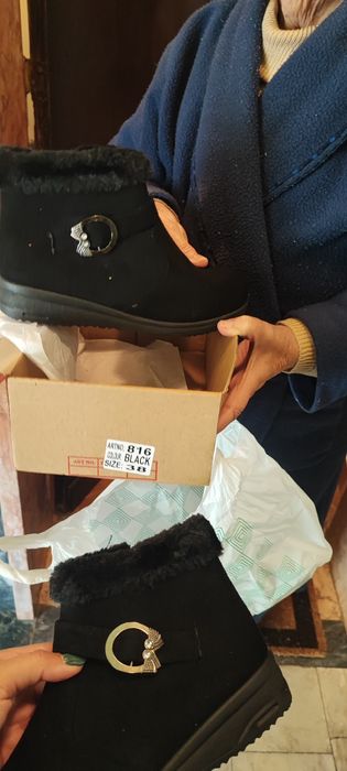 Bota preta nova n°38