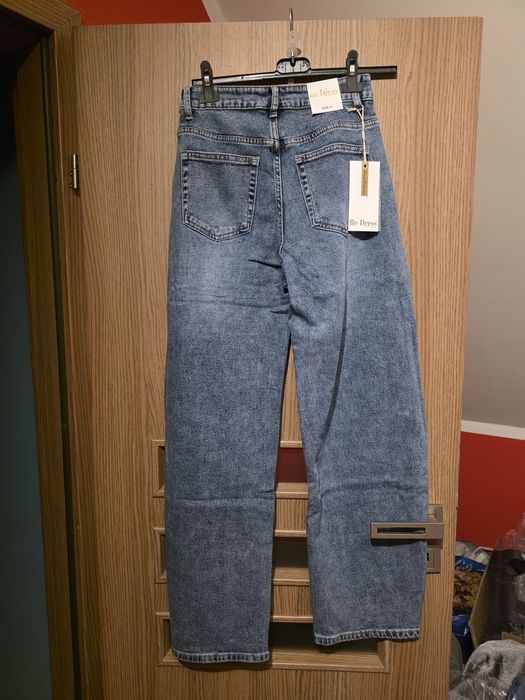 Jeansy damskie balloon