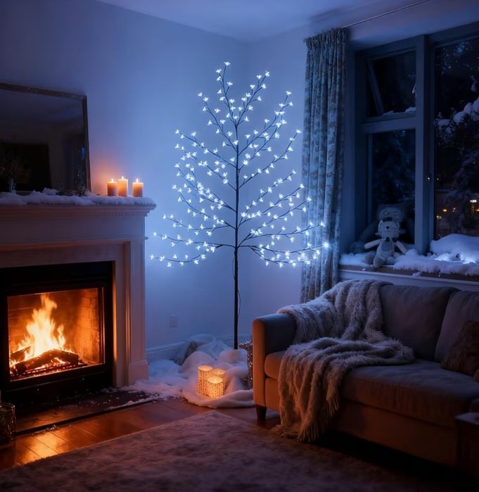 Duże drzewko led na zewnątrz 180 cm