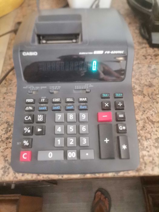 Máquina calculadora Secretária