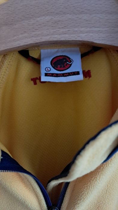 Вінтажна флісова кофта mammut windstopper