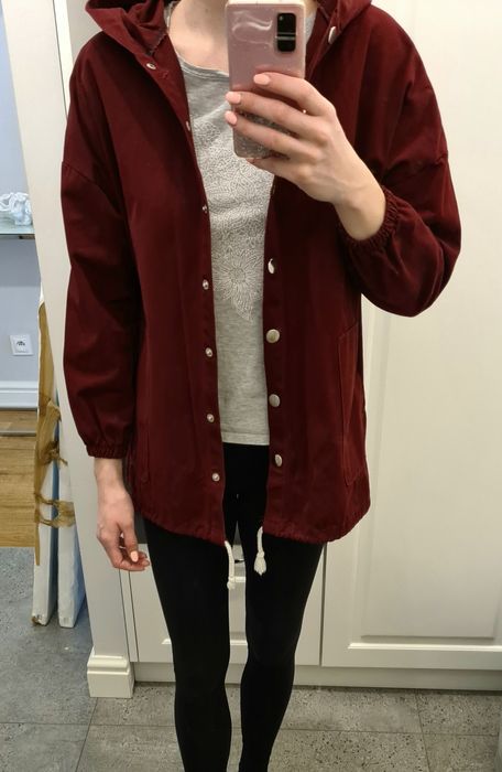 Narzutka bluza kardigan S