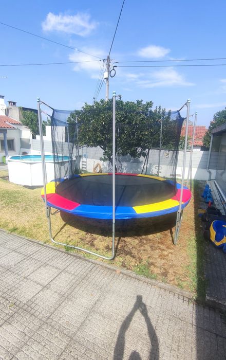 Trampolim DOMYOS  360 com Rede de Proteção