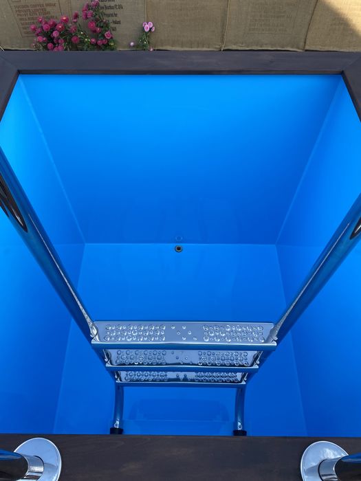 Чан поліпропіленовий 1.2х1.2х1.2