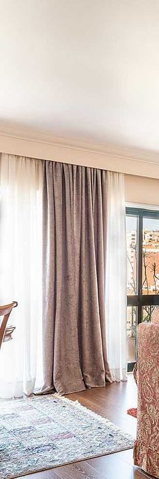 Cortinados em tecido