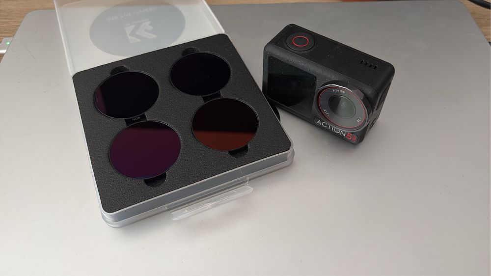 Dji Osmo Action 5 Pro - com filtros ND