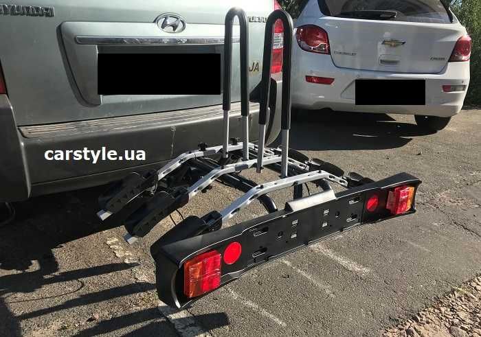 Thule велоплатформа RideOn 9503 на фаркоп 3 велосипеда витрина 105*75 см до 45 кг новыу БУ гарантия аренда установка сборка функция наклона прокат