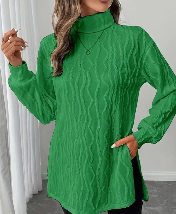 Novidade camisola de gola