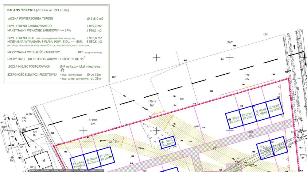 Działka inwestycyjna pod 11 domów nad Jeziorem Miedwie - Widok 2