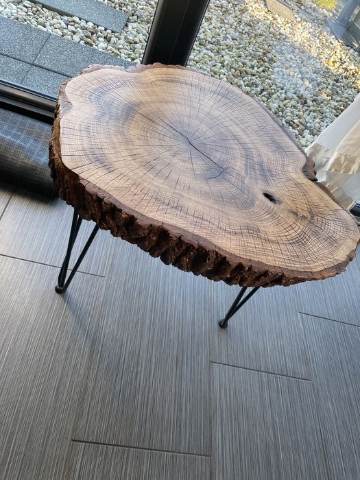 PROMOCJA Stoliki debowy stół kawowy loft dąb