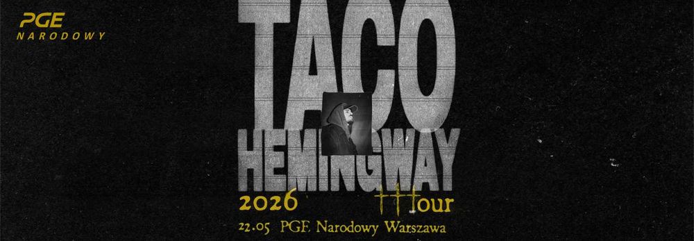 6 biletów płyta na koncert Taco Hemingway 22.05 Warszawa