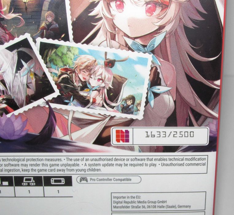 WitchSpring3 [Re:Fine] - The Story of Eirudy Numbered 1633/2500 SELADO