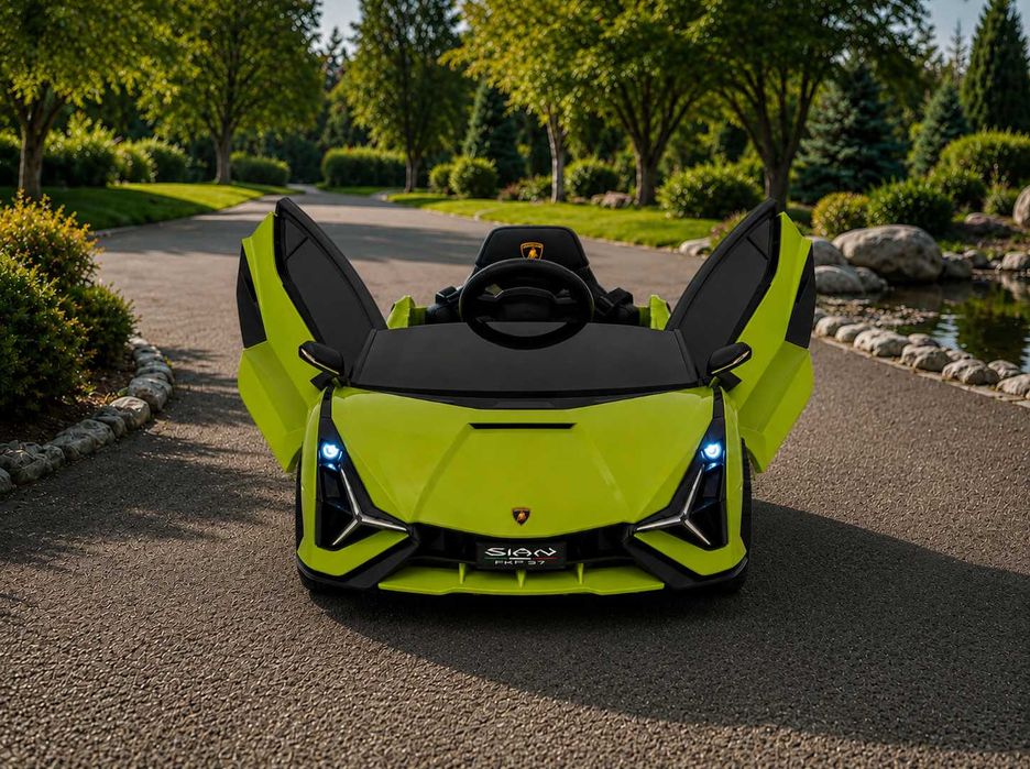 Auto na akumulator dla dzieci Lamborghini SIAN Pilot Wolny Start Audio LED