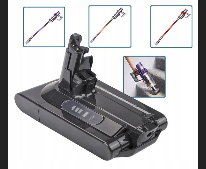 Akumulator zamienna 6000mAh 25.2V DO DYSON V10