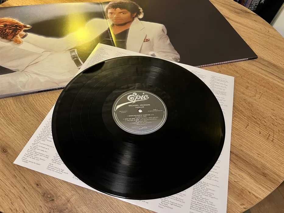 Michael Jackson winyl LP Thriller Epic Records