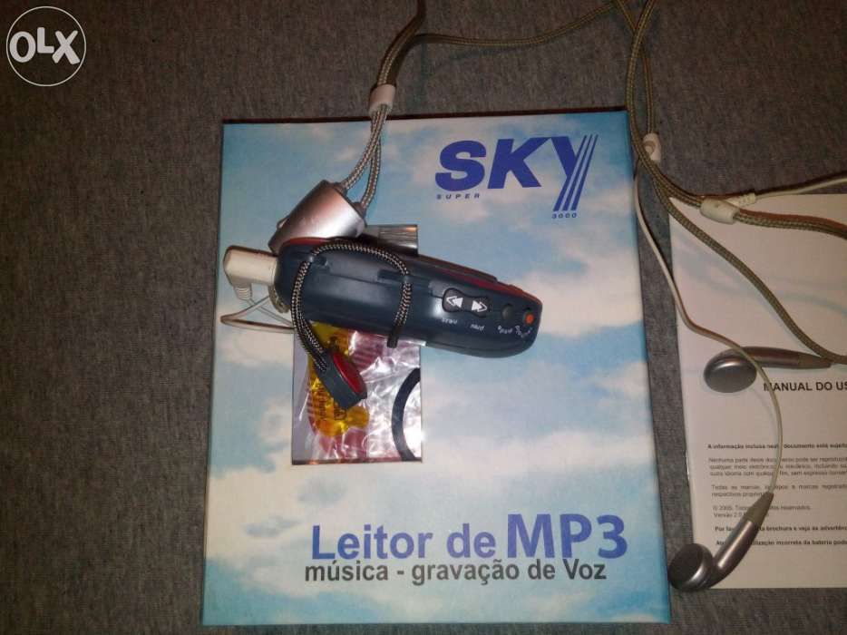 Leitor MP3 como novo