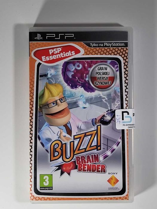 Buzz! Brain Bender / Gra PSP / Sklep z grami / Perfect Blue / Warszawa