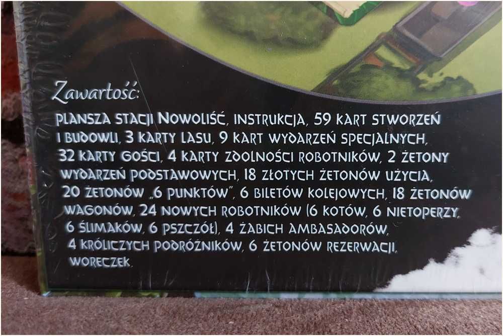 Everdell Stacja Nowoliść - ogromny dodatek gra planszowa